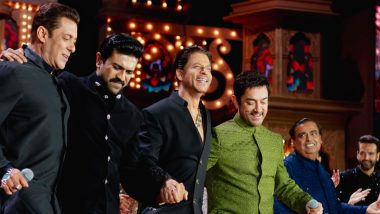Ram Charan Dances Heartily With Shah Rukh Khan, Salman Khan and Aamir Khan at Anant Ambani–Radhika Merchant’s Pre-Wedding Gala and This Pic Is Proof!